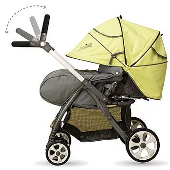 【奇哥】Joie 豪華旗艦雙向推車-綠色 (含雨套+防蚊罩+防風保暖套)