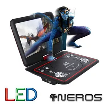 NEROS 10.1吋 未來世界 LED RM8合一 移動式DVD