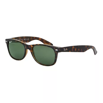 Ray Ban偏光太陽眼鏡New Wayfarer新徒步旅行者系列#豹紋RABA-2132-902/58