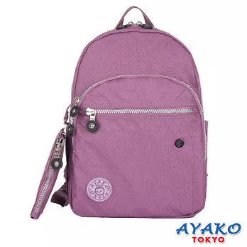 AYAKO - 閒逸系列休閒後背包 - AY00T05紫