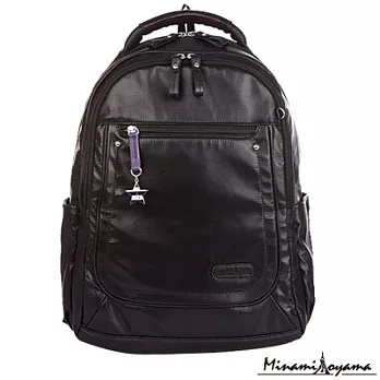 南青山 - 移動城市系列13吋電腦後背包-MI00S04黑