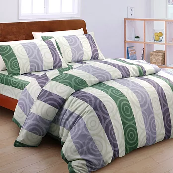 【別緻-綠】台灣精製加大四件式被套床包組