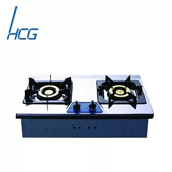 和成 HCG-檯面式瓦斯爐 GS203液化瓦斯-不鏽鋼/含原廠技師到府基本安裝服務