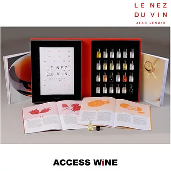 [LE NEZ DU VIN酒鼻子]24種紅白酒香氣組-英文版