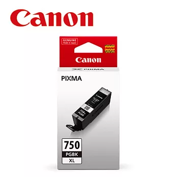 CANON PGI-750XL-BK 原廠黑色高容量XL墨水匣
