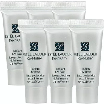 ESTEE LAUDER 雅詩蘭黛 白金級極緻珍璽甦活光燦隔離霜(5ml)*6