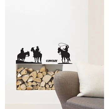 【現代壁貼】COWBOY (白色款)