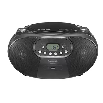 Panasonic國際牌MP3/USB手提音響(RX-DU10)送音樂CD黑色