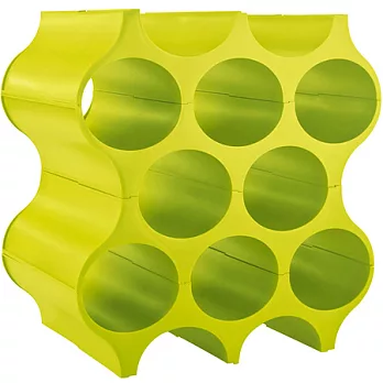 《KOZIOL》自組式蜂巢酒架(綠)