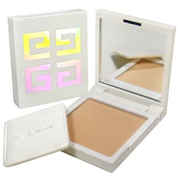 GIVENCHY紀梵希 美　白超亮采無瑕防曬粉餅蕊SPF30PA+++(7.5g)+盒#03-BEIGE LIGHT