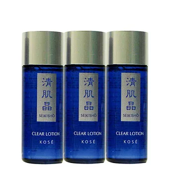 KOSE 高絲清肌晶角質清淨調理露(33ml*3)