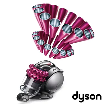 dyson DC46 motorhead complete 桃紅色 圓筒式吸塵器