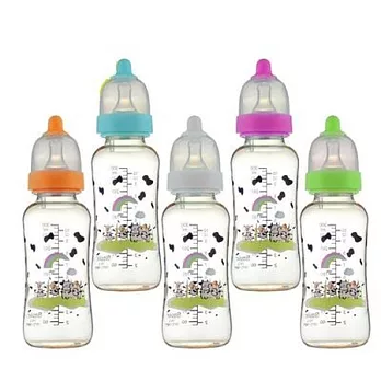【貝喜力克】防脤氣PES葫蘆型奶瓶300ml*2