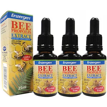 ↘88折 (3瓶優惠組) 紐西蘭Enzergen 蜂膠滴劑-無酒精25ml