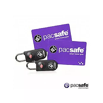 Pacsafe PROSAFE750 TSA卡片鎖(雙鎖)(黑色)