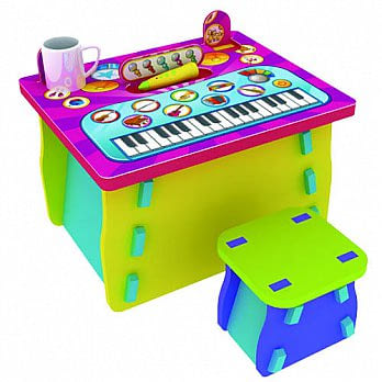 【班恩傑尼】兒童點讀學習桌椅組-音樂樂器桌板+點讀筆