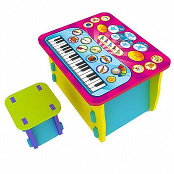 【班恩傑尼】兒童點讀學習桌椅組-歡樂樂器桌板(不含點讀筆)