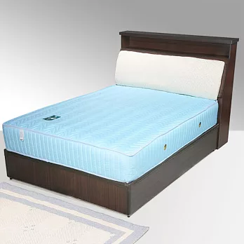 《Homelike》黛絲3.5尺床組-單人-胡桃木紋