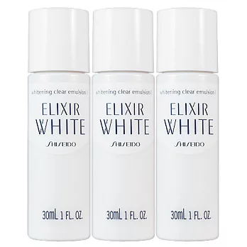 SHISEIDO 資生堂 淨白肌密柔膚乳I(清爽型)(30ml)*3