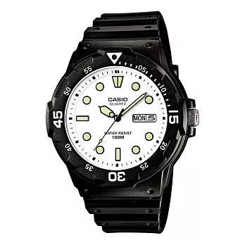 CASIO 時尚專家休閒雅致優質腕錶-黑-MRW-200H-7E公司貨