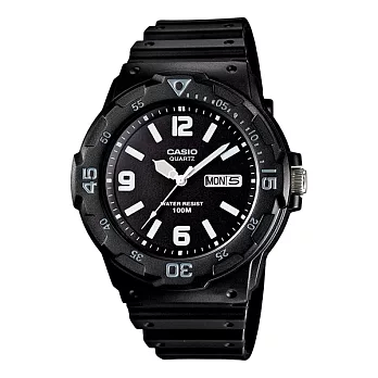 【CASIO】世紀天人交戰個性優質腕錶(黑)-MRW-200H-1B2