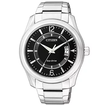 CITIZEN Eco-Drive 風華無法擋時尚光動能個性腕錶-黑-AW1030-50E公司貨