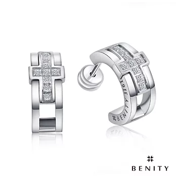 【BENITY】十字星願耳環