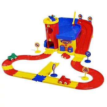 [瑞典維京玩具]經典車庫