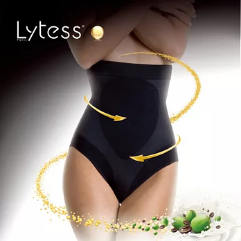 【Lytess法國原裝】 調整型 束腹高腰塑身束褲M黑色
