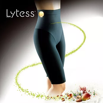 【Lytess法國原裝】 神奇內搭 纖體高腰無痕塑身五分褲M黑色