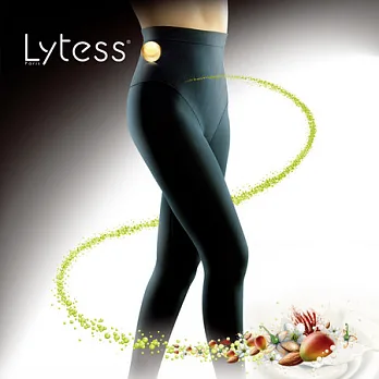 【Lytess法國原裝】 神奇內搭 纖體高腰無痕塑身九分褲XL黑色