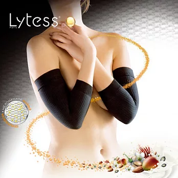 【Lytess法國原裝】 消橘皮 按摩塑身袖套FREE黑色