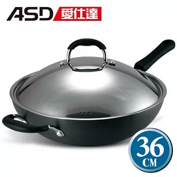《ASD》愛仕達金旋風無油煙不沾炒鍋36CM