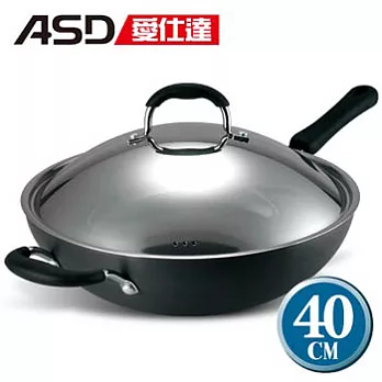 《ASD》愛仕達金旋風無油煙不沾炒鍋40CM
