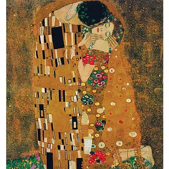 The Kiss (Le Baiser)， c.1907 吻，c.1907花雕邊銀框