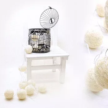【Air】珍珠白藤絲造型小球燈白色