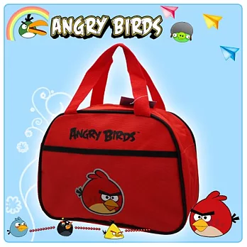 【Angry Birds】憤怒鳥㊣版授權 明星便當收納袋(二色)紅
