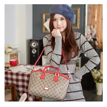 PLAYBOY OL系列托特包(紅色)