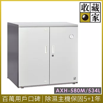 收藏家隱密式左右雙門大型電子防潮箱AXH-580M