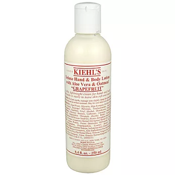 Kiehl’s契爾氏 葡萄柚手部和身體潤膚乳(250ml)