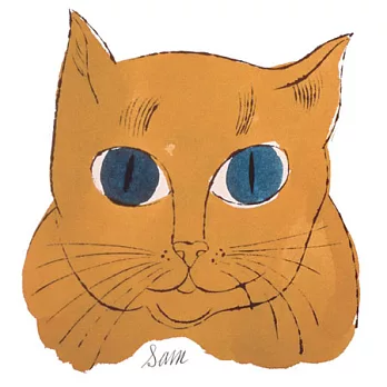 安迪沃荷 Gold Sam， c.1954 黃金山姆，c.1954黑邊銀斜框