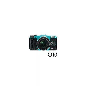PENTAX Q10 COLOR +5-15mm變焦單鏡組 - 薄荷綠機身(公司貨)黑