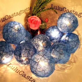 【Air】海洋藍藤絲造型小球燈藍色