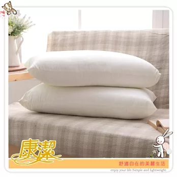 【康潔】紮實纖維高型枕1入(含棉質枕墊*1)