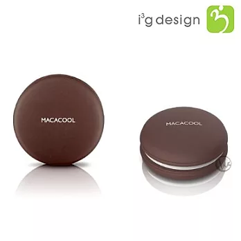 i3g MACACOOL 馬卡龍造型 筆電/iPad/平板 散熱止滑墊咖啡