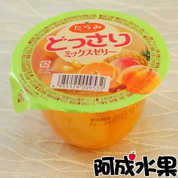 【阿成水果】日本長崎鮮果凍-綜合水果口味(250gx6入/盒)