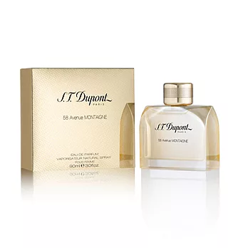 【S.T. DUPONT 都彭】蒙田大道58號女性淡香精90ml