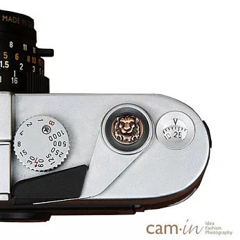 Cam in CAM-9113凸面金屬快門鈕(獅子)