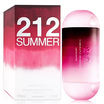 Carolina Herrera 212 summer 泳池派對限量版女性淡香水(60ml)