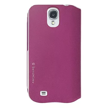 SwitchEasy FLIP Samsung Galaxy S4側翻皮套-桃紅色